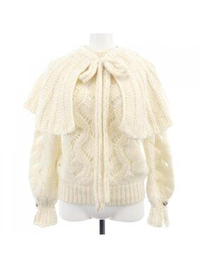 Chanel Knit Sweater White